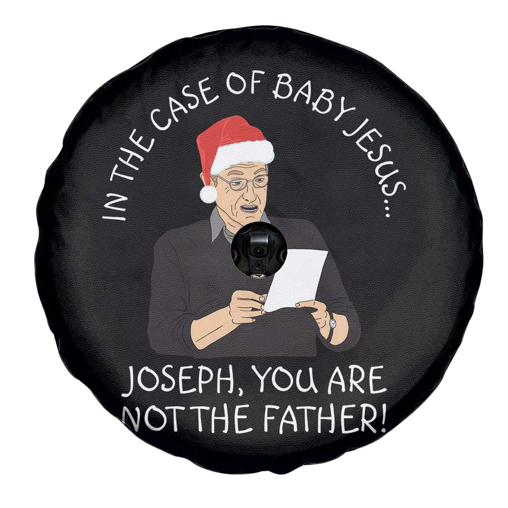 Funny Christmas Jesus Paternity Test Spare Tire Cover Joseph You Are Not the Father Holiday Humor - Wonder Print Shop