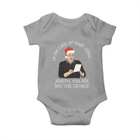 Funny Christmas Jesus Paternity Test Baby Onesie Joseph You Are Not the Father Holiday Humor - Wonder Print Shop