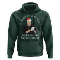 Funny Christmas Jesus Paternity Test Hoodie Joseph You Are Not the Father Holiday Humor - Wonder Print Shop