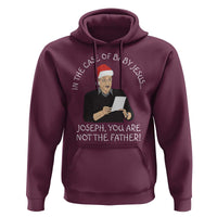 Funny Christmas Jesus Paternity Test Hoodie Joseph You Are Not the Father Holiday Humor - Wonder Print Shop