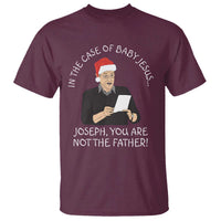 Funny Christmas Jesus Paternity Test T Shirt Joseph You Are Not the Father Holiday Humor - Wonder Print Shop