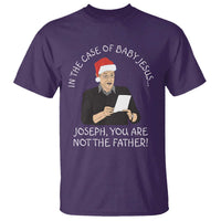 Funny Christmas Jesus Paternity Test T Shirt Joseph You Are Not the Father Holiday Humor - Wonder Print Shop