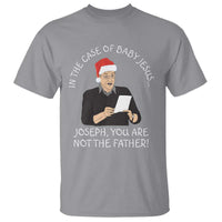 Funny Christmas Jesus Paternity Test T Shirt Joseph You Are Not the Father Holiday Humor - Wonder Print Shop