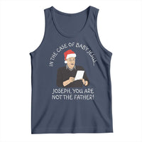 Funny Christmas Jesus Paternity Test Tank Top Joseph You Are Not the Father Holiday Humor - Wonder Print Shop