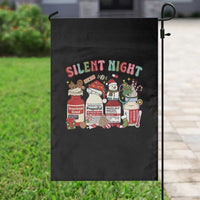 Funny Silent Night Nurse Christmas Garden Flag Festive Meds and Holiday Medical Humor - Wonder Print Shop