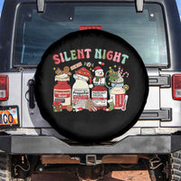 Funny Silent Night Nurse Christmas Spare Tire Cover Festive Meds and Holiday Medical Humor - Wonder Print Shop