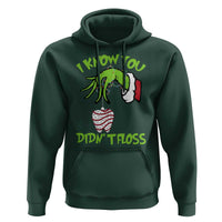 Funny Dental Christmas Hoodie I Know You Didnt Floss Dentist Holiday Humor - Wonder Print Shop