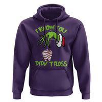 Funny Dental Christmas Hoodie I Know You Didnt Floss Dentist Holiday Humor - Wonder Print Shop