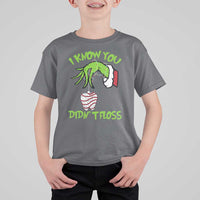 Funny Dental Christmas T Shirt For Kid I Know You Didnt Floss Dentist Holiday Humor - Wonder Print Shop