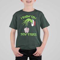 Funny Dental Christmas T Shirt For Kid I Know You Didnt Floss Dentist Holiday Humor - Wonder Print Shop