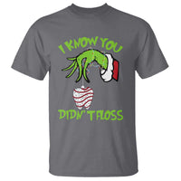 Funny Dental Christmas T Shirt I Know You Didnt Floss Dentist Holiday Humor - Wonder Print Shop