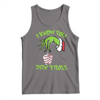 Funny Dental Christmas Tank Top I Know You Didnt Floss Dentist Holiday Humor - Wonder Print Shop