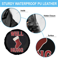 Funny Christmas Stocking Spare Tire Cover Well Hung Naughty Holiday Inappropriate Humor - Wonder Print Shop