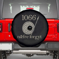 1066 Never Forget Spare Tire Cover Battle of Hastings Old English Anglo Saxon Warrior Medieval Shield - Wonder Print Shop