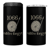 1066 Never Forget 4 in 1 Can Cooler Tumbler Battle of Hastings Old English Anglo Saxon Warrior Medieval Shield - Wonder Print Shop