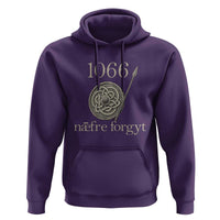 1066 Never Forget Hoodie Battle of Hastings Old English Anglo Saxon Warrior Medieval Shield - Wonder Print Shop