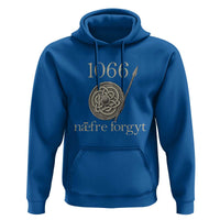 1066 Never Forget Hoodie Battle of Hastings Old English Anglo Saxon Warrior Medieval Shield - Wonder Print Shop