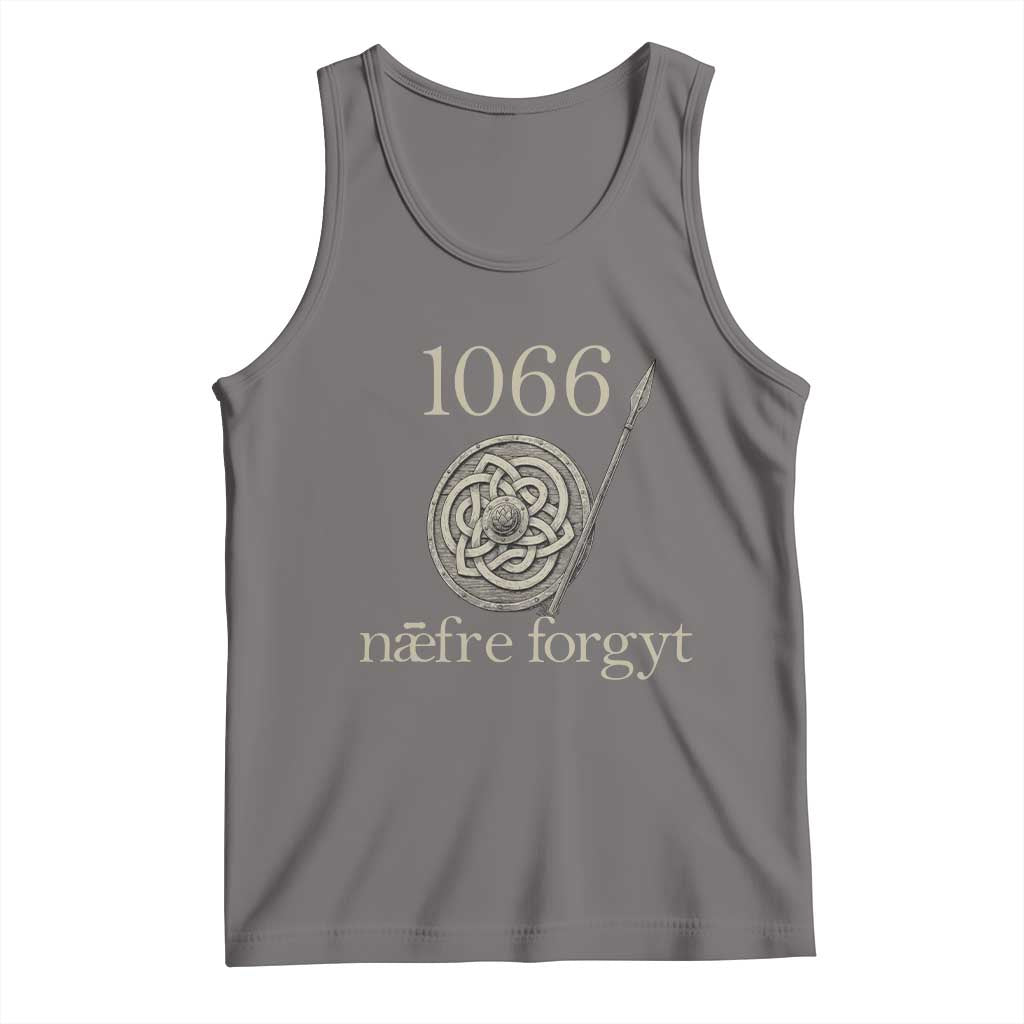 1066 Never Forget Tank Top Battle of Hastings Old English Anglo Saxon Warrior Medieval Shield - Wonder Print Shop