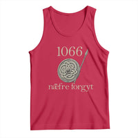 1066 Never Forget Tank Top Battle of Hastings Old English Anglo Saxon Warrior Medieval Shield - Wonder Print Shop