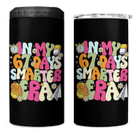 In My 67 Days Smarter Era 4 in 1 Can Cooler Tumbler Cute Retro 6 7 Days of School Six Seven Meme - Wonder Print Shop