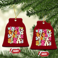 In My 67 Days Smarter Era Ceramic Ornament Cute Retro 6 7 Days of School Six Seven Meme - Wonder Print Shop