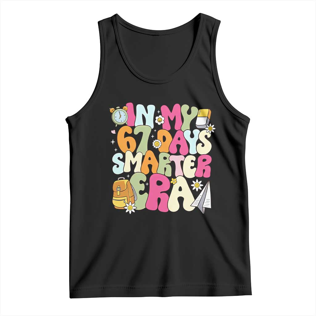 In My 67 Days Smarter Era Tank Top Cute Retro 6 7 Days of School Six Seven Meme - Wonder Print Shop