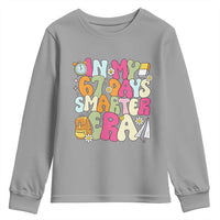 In My 67 Days Smarter Era Youth Sweatshirt Cute Retro 6 7 Days of School Six Seven Meme - Wonder Print Shop