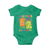 I Survived 67 Days of School Baby Onesie Funny 6 7 Six Seven Chaos Survivor for Students Teachers - Wonder Print Shop