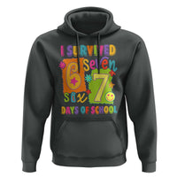 I Survived 67 Days of School Hoodie Funny 6 7 Six Seven Chaos Survivor for Students Teachers - Wonder Print Shop