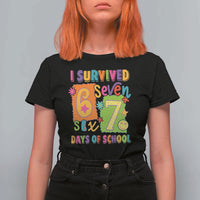 I Survived 67 Days of School T Shirt For Women Funny 6 7 Six Seven Chaos Survivor for Students Teachers - Wonder Print Shop