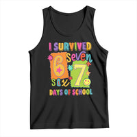 I Survived 67 Days of School Tank Top Funny 6 7 Six Seven Chaos Survivor for Students Teachers - Wonder Print Shop