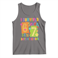 I Survived 67 Days of School Tank Top Funny 6 7 Six Seven Chaos Survivor for Students Teachers - Wonder Print Shop