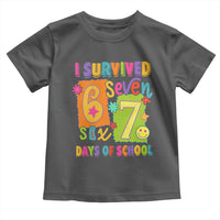 I Survived 67 Days of School Toddler T Shirt Funny 6 7 Six Seven Chaos Survivor for Students Teachers - Wonder Print Shop