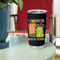 I Survived 67 Days of School Tumbler Cup Funny 6 7 Six Seven Chaos Survivor for Students Teachers - Wonder Print Shop