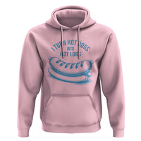 I Turn Hot Dogs Into Hot Logs Hoodie Funny Food Pun for BBQ Bros Toilet Humor Kings - Wonder Print Shop