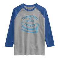I Turn Hot Dogs Into Hot Logs Raglan Shirt Funny Food Pun for BBQ Bros Toilet Humor Kings - Wonder Print Shop