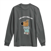 I Am Just A Chill Guy Long Sleeve Shirt Funny My New Character