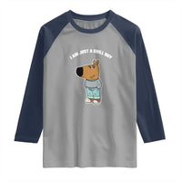 I Am Just A Chill Guy Raglan Shirt Funny My New Character