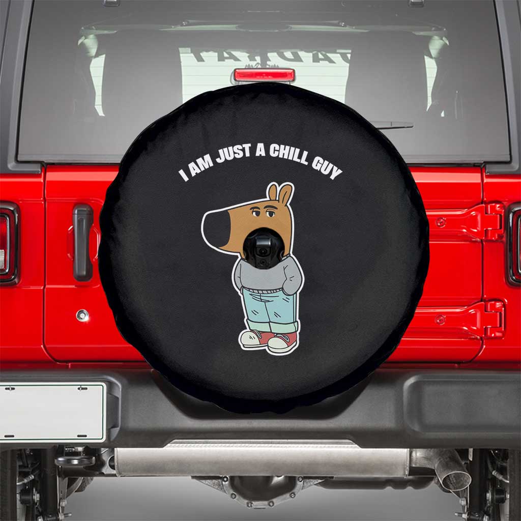 I Am Just A Chill Guy Spare Tire Cover Funny My New Character