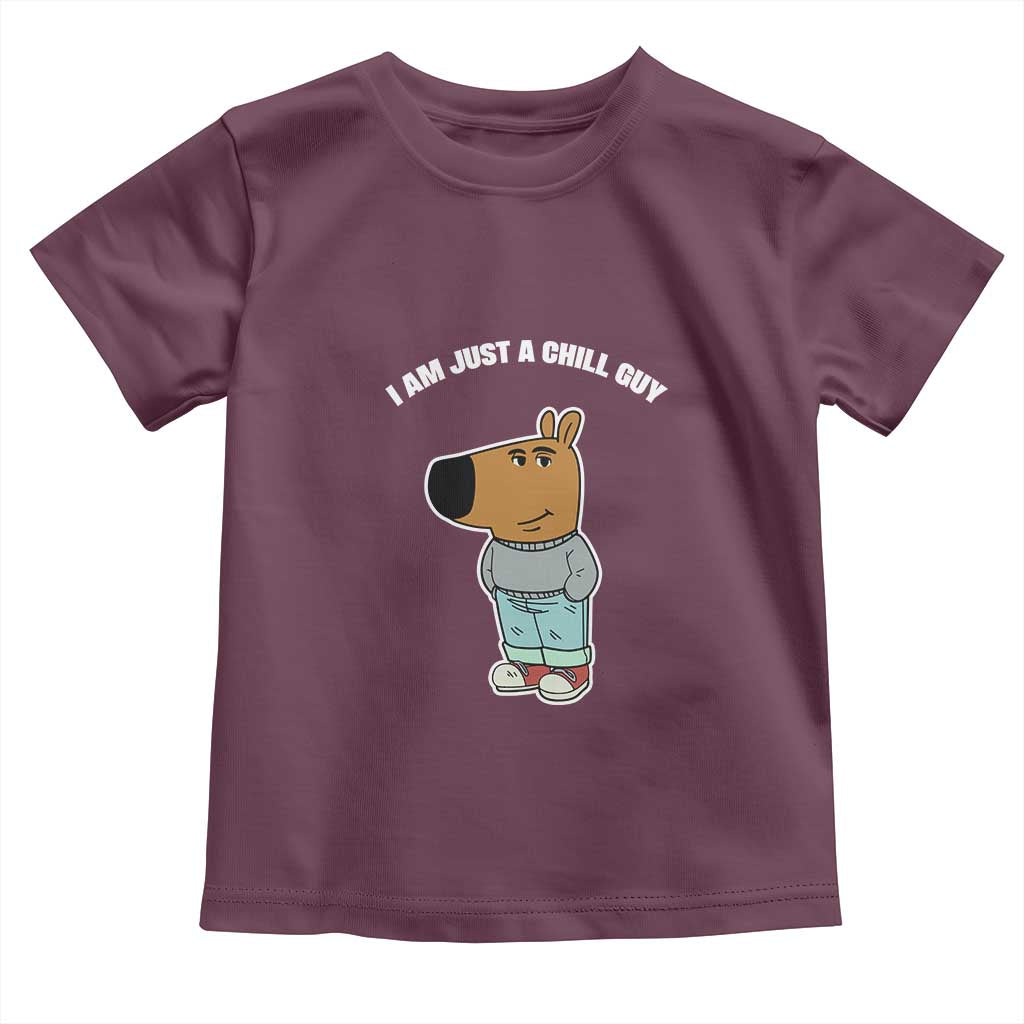 I Am Just A Chill Guy Toddler T Shirt Funny My New Character
