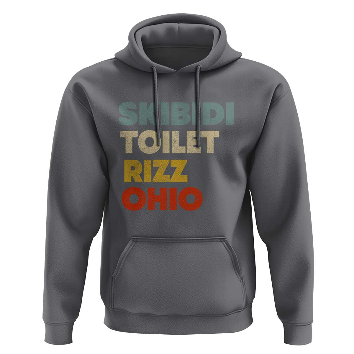 Skibidi Toilet Rizz Ohio Hoodie Funny Gen Alpha Slang Rizzler Game
