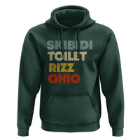 Skibidi Toilet Rizz Ohio Hoodie Funny Gen Alpha Slang Rizzler Game