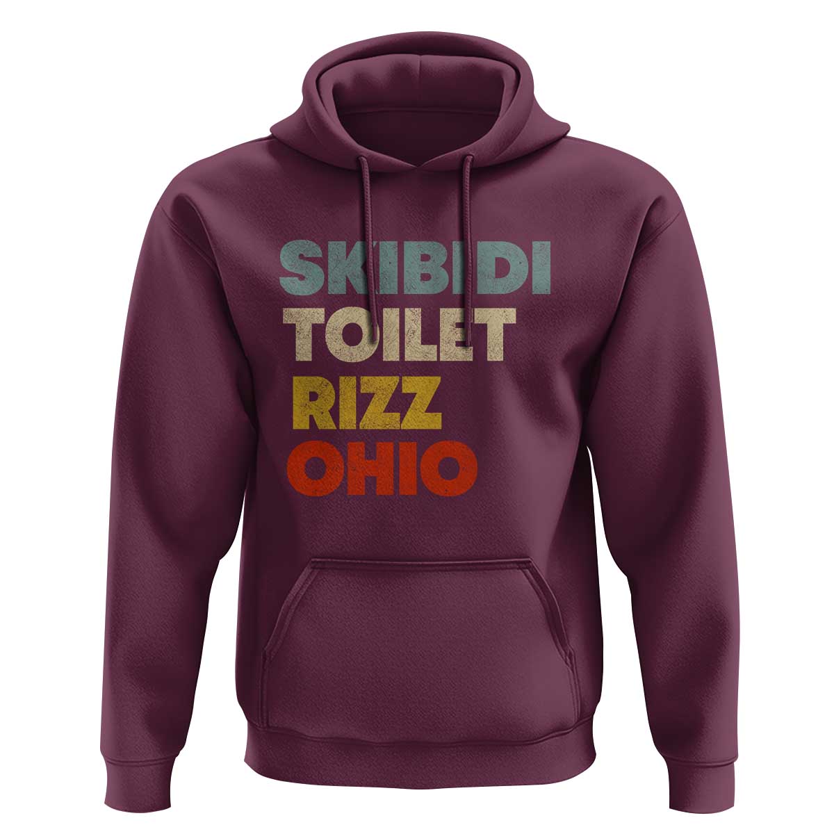 Skibidi Toilet Rizz Ohio Hoodie Funny Gen Alpha Slang Rizzler Game