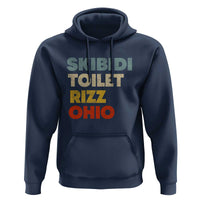 Skibidi Toilet Rizz Ohio Hoodie Funny Gen Alpha Slang Rizzler Game