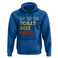 Skibidi Toilet Rizz Ohio Hoodie Funny Gen Alpha Slang Rizzler Game