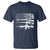 Machine Guns American Flag T Shirt For Gun Owner Lover 2A Retro Vintage