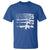 Machine Guns American Flag T Shirt For Gun Owner Lover 2A Retro Vintage