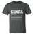 Cool Gun Grandpa Enthusiast T Shirt Funny Gunpa Definition Like A Regular Grandpa But Plays With Guns - Wonder Print Shop