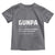 Cool Gun Grandpa Enthusiast Toddler T Shirt Funny Gunpa Definition Like A Regular Grandpa But Plays With Guns