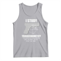 Funny Gun Owner Tank Top I Study Triggernometry I'm Good With Numbers 2nd Amendment Rights